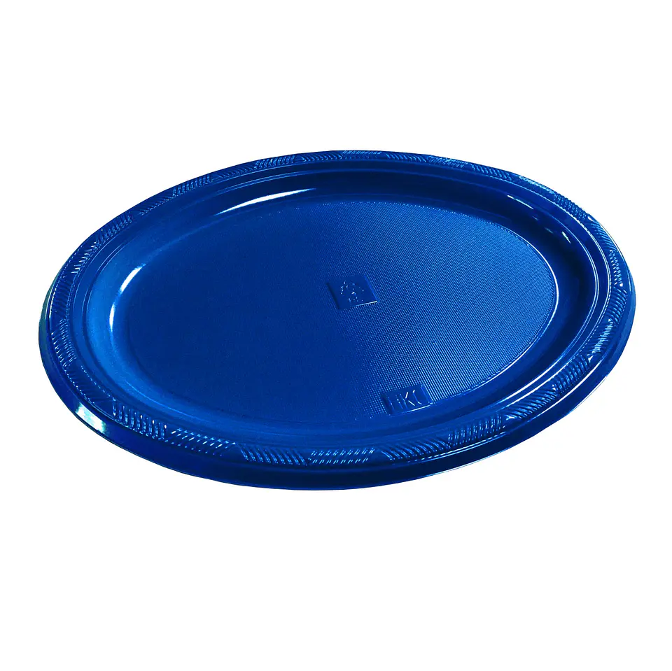 Bandejas Ovaladas Azul 3 unidades 1
