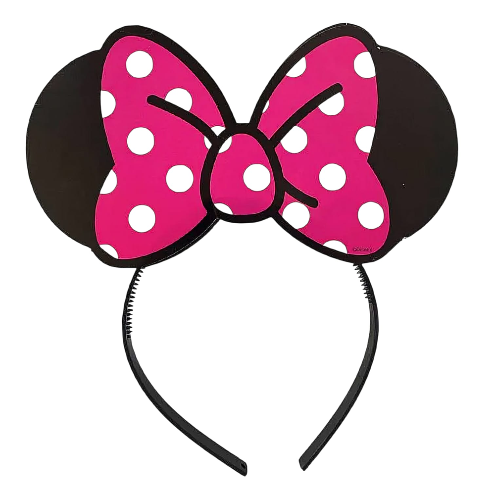 Cintillo Minnie Mouse 6 unidades