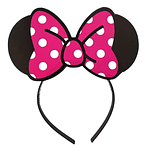 Cintillo Minnie Mouse 6 unidades