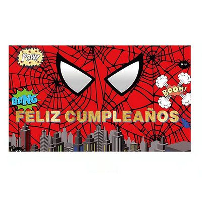 Fondo spiderman 120 x 70 cm