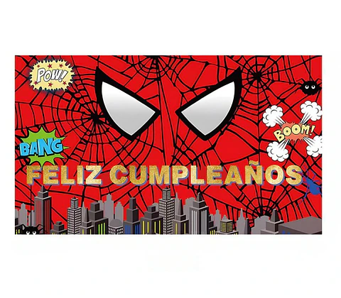 Fondo spiderman 120 x 70 cm