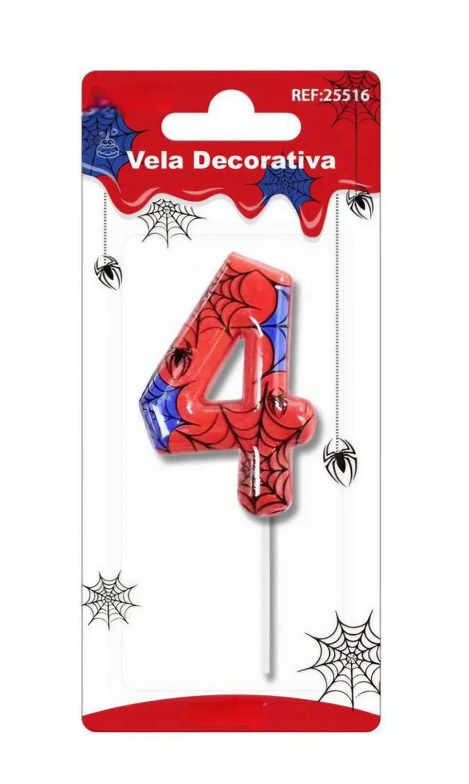 Vela número spiderman  2
