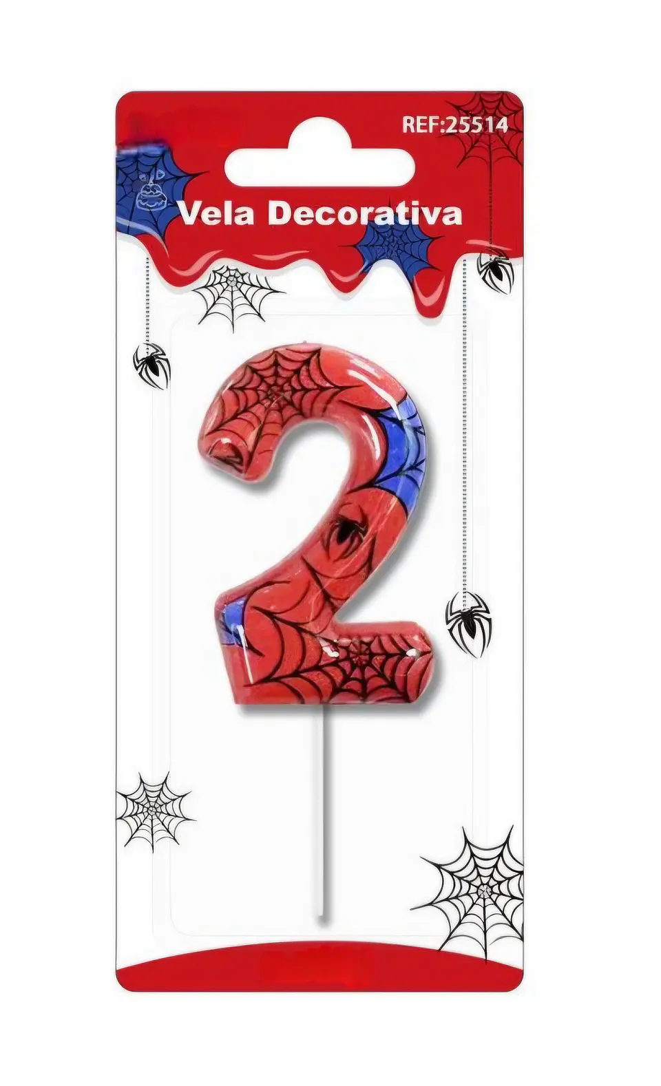 Vela número spiderman  3