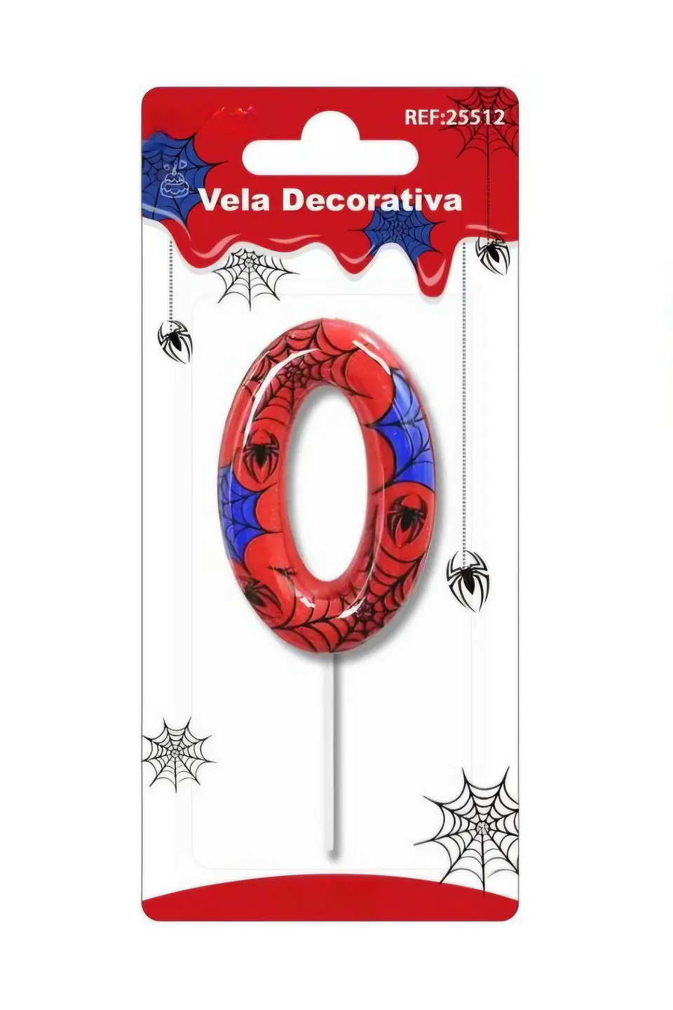 Vela número spiderman  7