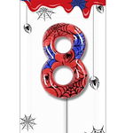 Vela número spiderman 