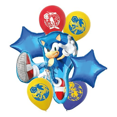 Set Globos Sonic