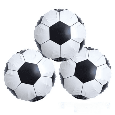 Globo pelota futbol 3 unidades 