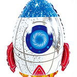 Globo cohete 66 cm