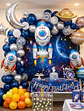 Globo cohete 66 cm - Miniatura 2