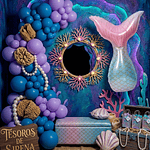 Globo cola de sirena 82 cm