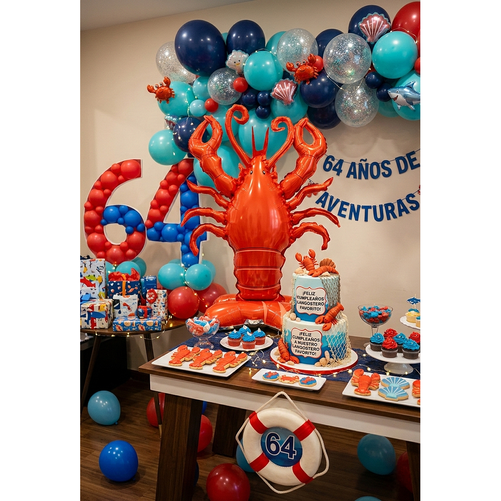 Globo langosta 64 cm