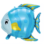 Globo pez azul 60 cm