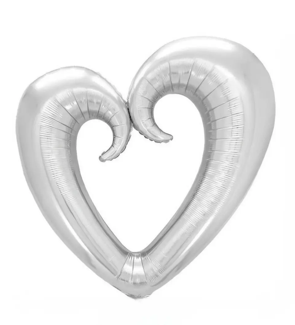 Globo corazón 60 cm 1