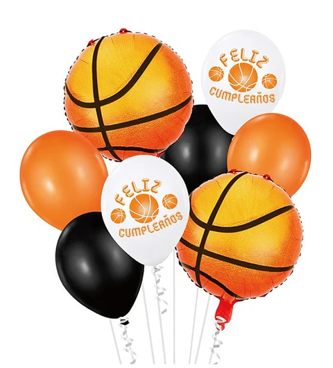 Set de globos basquetbol