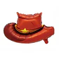 Globo sombrero vaqueros 62 cm - Miniatura 2