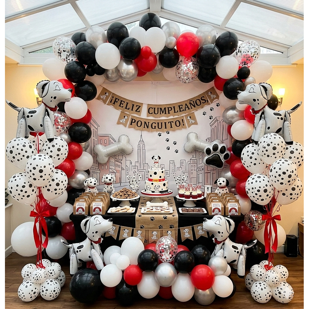 Globo perro dalmata 85 cm