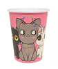 Vasos gatos 6 unidades  - Miniatura 1