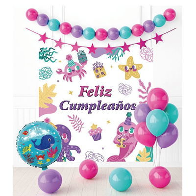 Decoración marina 36 piezas 