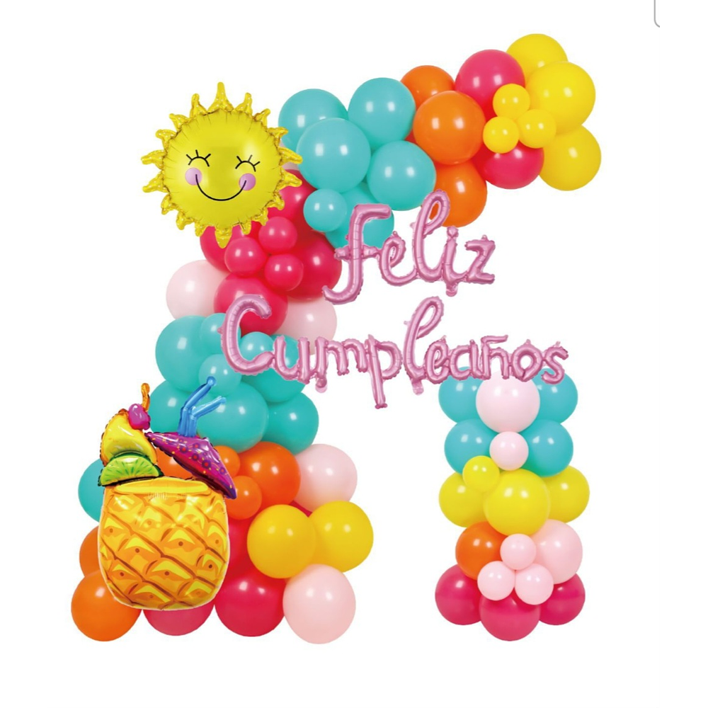 Decoración Frutas 86 piezas