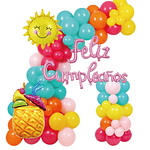 Decoración Frutas 86 piezas