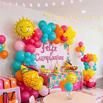 Decoración Frutas 86 piezas