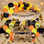 Decoración construcción 39 piezas 