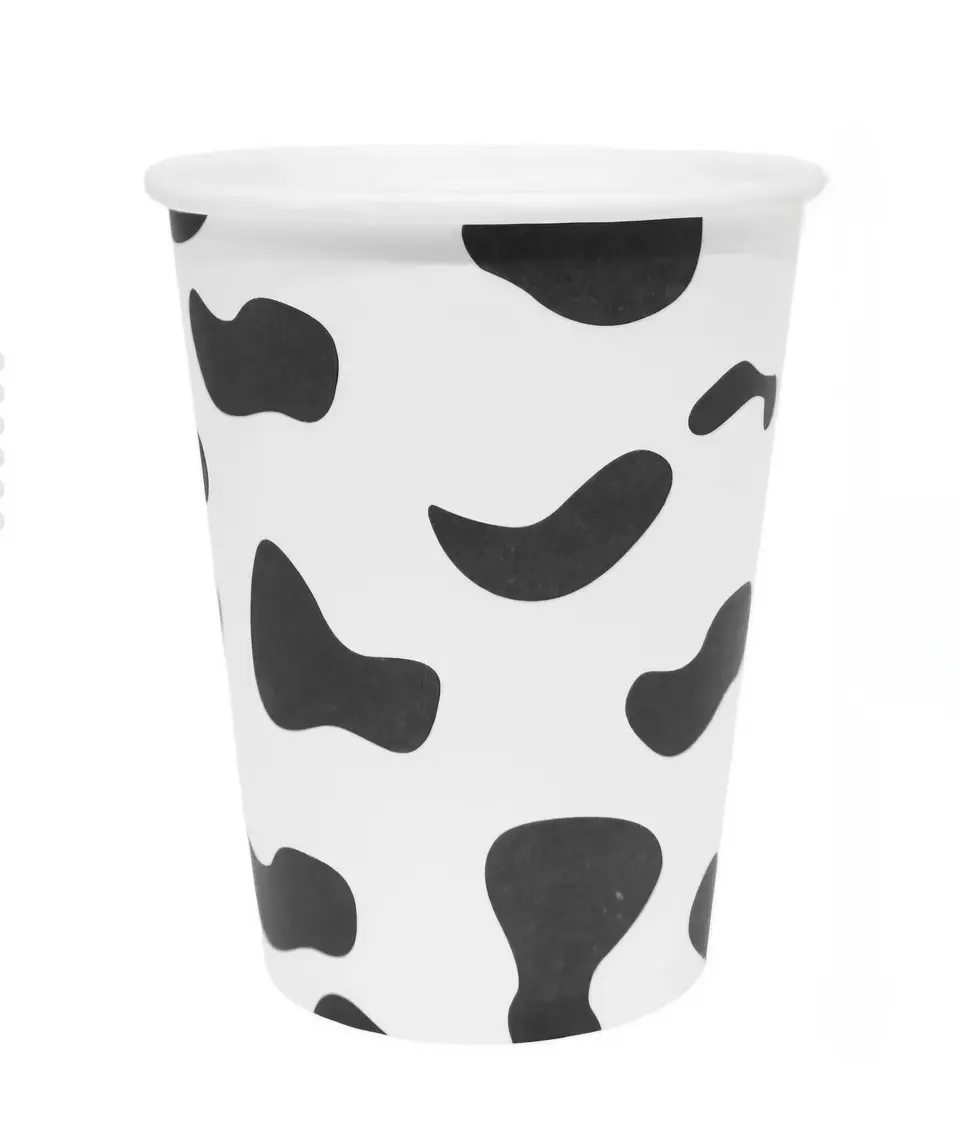 Vasos vaca 6 unidades  1