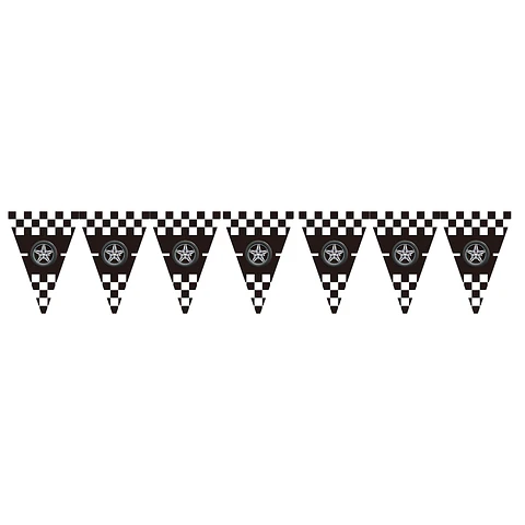 Banderines auto 7 piezas