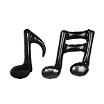 Globos nota musical 45 cm