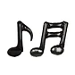 Globos nota musical 45 cm - Miniatura 1