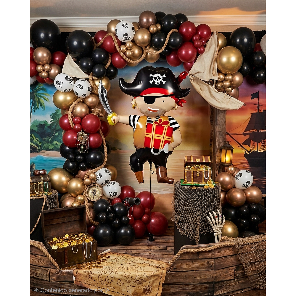 Globo Pirata 90 cm