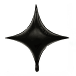 Globo estrella 4 puntas 66 cm