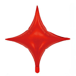 Globo estrella 4 puntas 66 cm