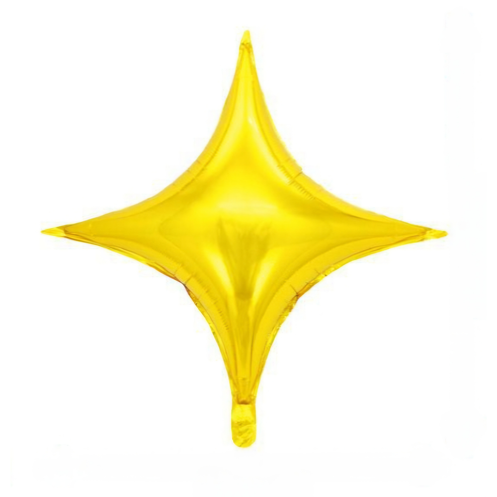 Globo estrella 4 puntas 66 cm