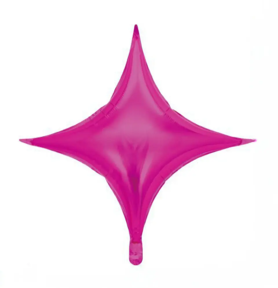 Globo estrella 4 puntas 66 cm 6