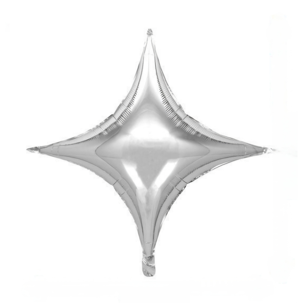 Globo estrella 4 puntas 66 cm