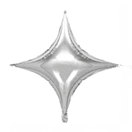 Globo estrella 4 puntas 66 cm