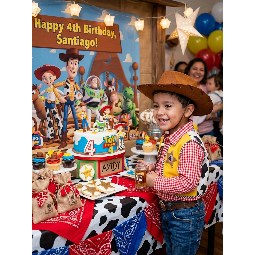 Sombrero woody vaquero infantil 