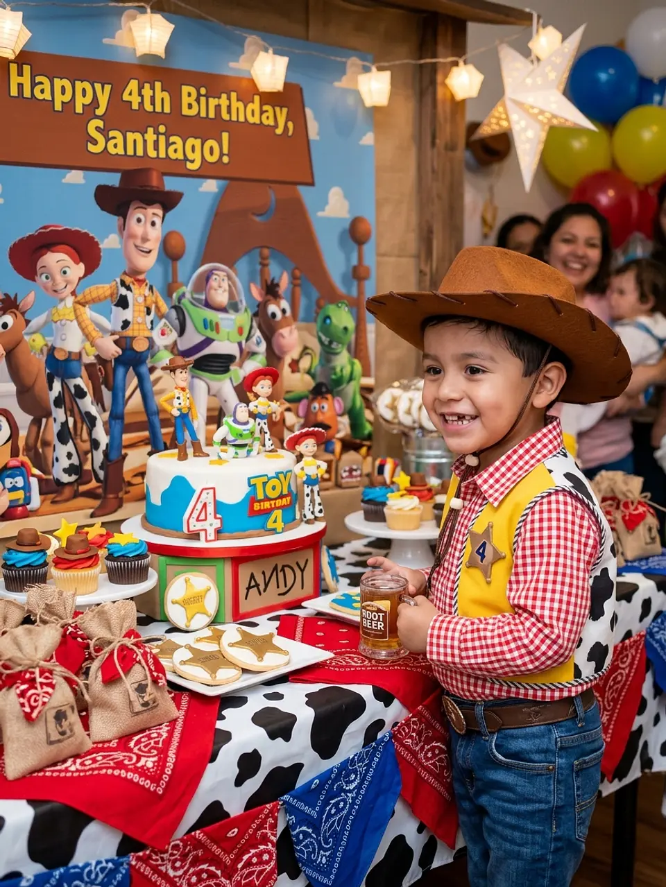 Sombrero woody vaquero infantil  2