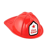 Sombrero plástico bomberos 