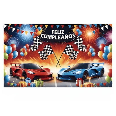 Fondo tela autos 70 x 120 cm