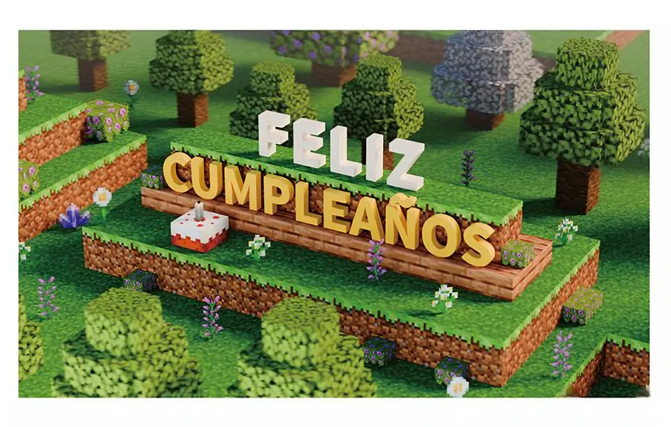 Fondo tela minecraft 70 x 120 cm 1