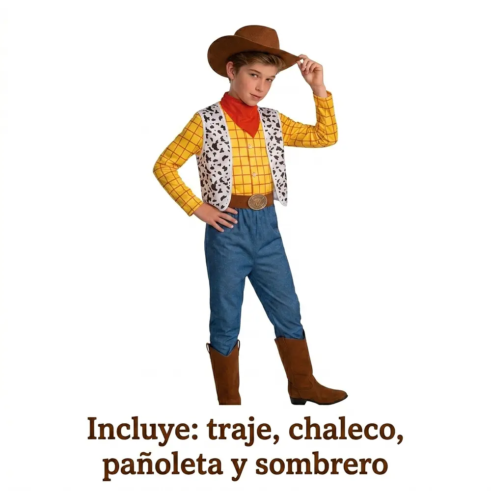 Disfraz vaquero woody