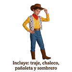 Disfraz vaquero woody