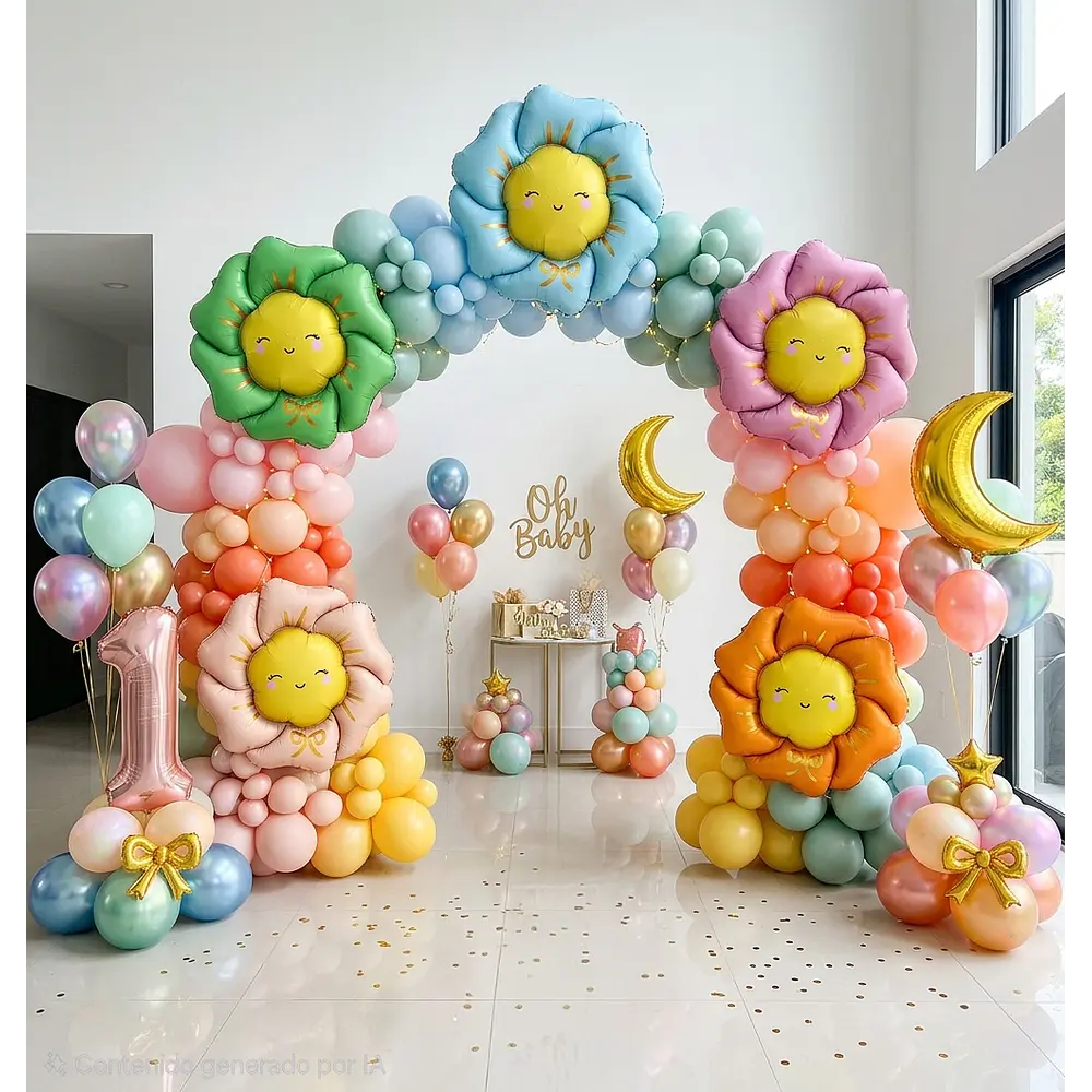 Globo Flor grande 100 cm