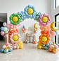 Globo Flor grande 100 cm - Miniatura 2