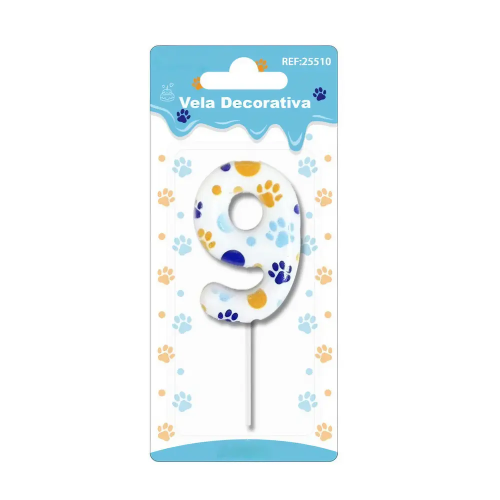 Vela huellas número 