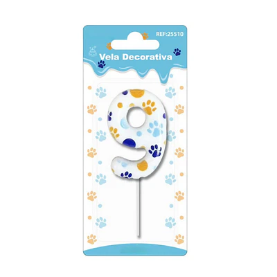 Vela huellas número 