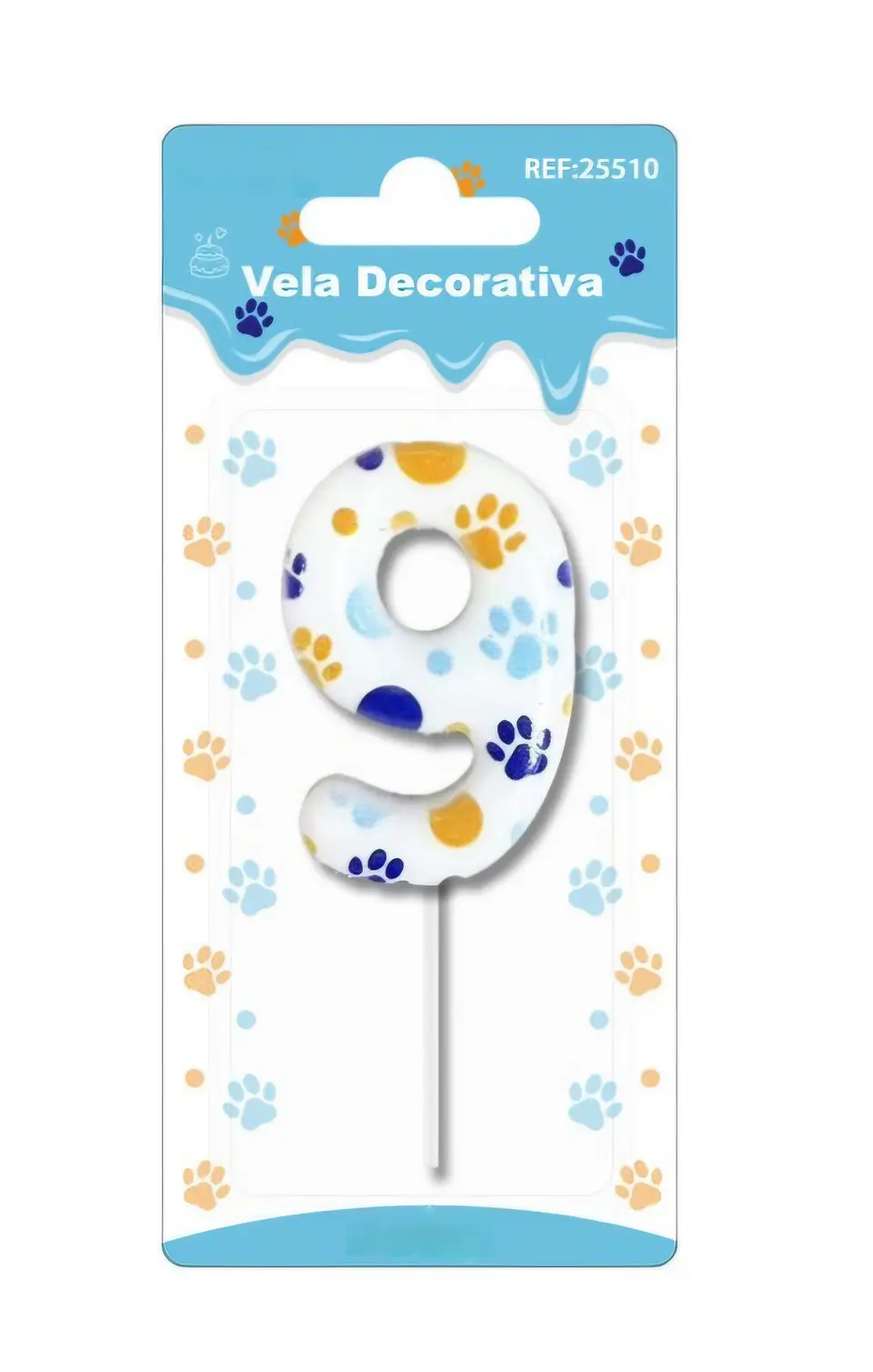 Vela huellas número  1