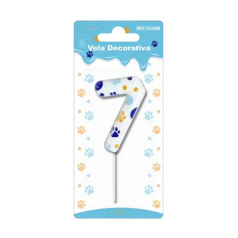 Vela huellas número 